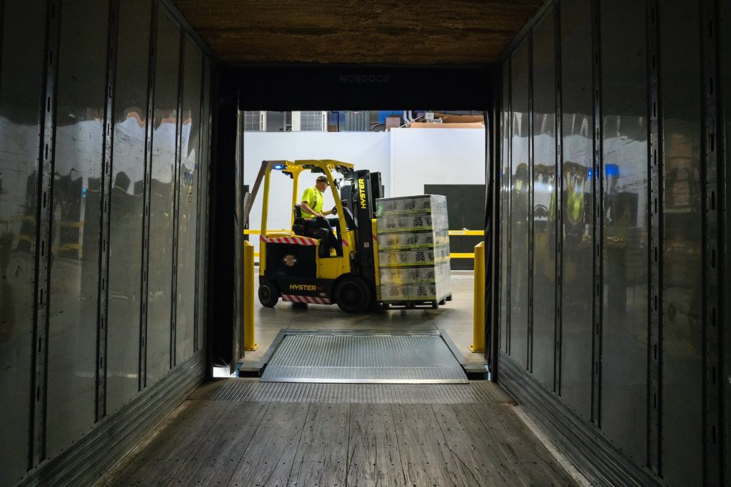 Forklift category of being a material handling devices